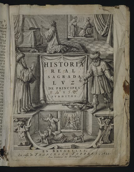 FOPPENS FRANCESCO
HISTORIA REAL SAGRADA LUZ DE PRINCIPES-BRUSELAS 1655-GRABADO CON ESCENAS
MADRID, CONGRESO DE LOS DIPUTADOS-BIBLIOTECA
MADRID