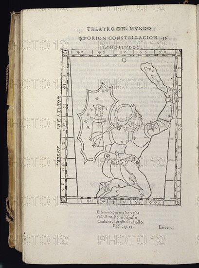 GALUCIO JUAN PAULO
"THEATRO Y DESCRIPCION DEL MUNDO Y DEL TIEMPO"GRANADA 1614 "CONSTELACION DE ORION"
MADRID, CONGRESO DE LOS DIPUTADOS-BIBLIOTECA
MADRID

This image is not downloadable. Contact us for the high res.