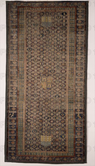 ALFOMBRA DE LA SERIE"ALMIRANTE"LETUR O LIETOR-ALCAÑIZ-MEDIADOS S XV-ARTE GOTICO-MUDEJAR
MADRID, INSTITUTO VALENCIA DE DON JUAN
MADRID