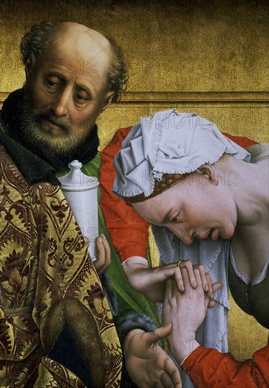 WEYDEN VAN DER 1399/1464
DESCENDIMIENTO DE LA CRUZ-DETALLE-CABEZA Y MANOS DE MARIA MAGDALENA-1435      NP 2825
MADRID, MUSEO DEL PRADO-PINTURA
MADRID

This image is not downloadable. Contact us for the high res.