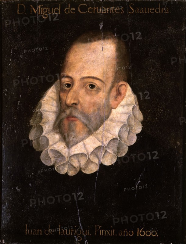 Jauregui, Portrait de Miguel de Cervantes Saavedra