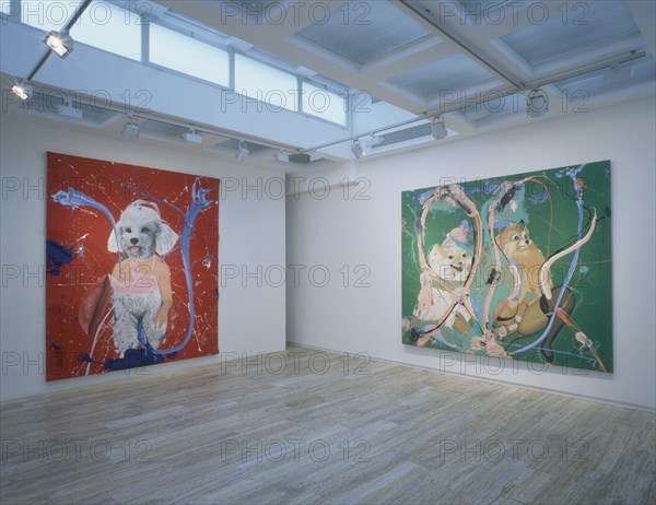 GALINDO JORGE 1964/
LOULOUS DE POMERANIE-1998 - DISECADA LA VIE DES BETES-1999- Acrilico/Fieltro
MADRID, GALERIA SOLEDAD LORENZO
MADRID