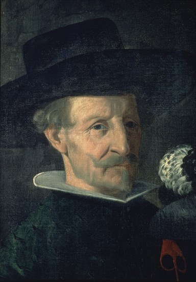 Zurbaran, Defence of Cadiz against the English - Don Fernando Giron's Secretary (detail)