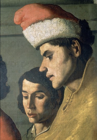 Zurbaran, Martyrdom of James - Suite of Herodes (detail)