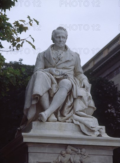 BEGAS R
ESTATUA DE ALEXANDER VON HUMBOLDT 1769-1859 FRENTE A LA UNIVERSIDAD DE HUMBOLDT
BERLIN, EXTERIOR
ALEMANIA

This image is not downloadable. Contact us for the high res.