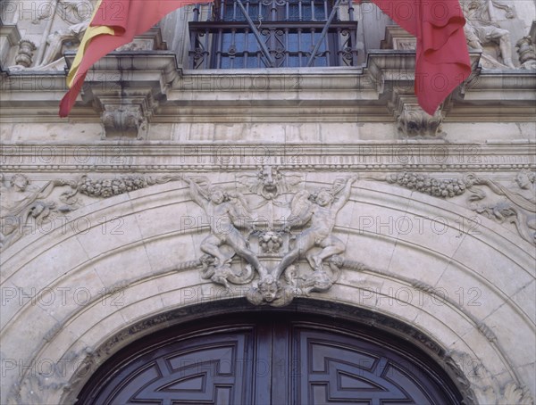 GIL DE HONTAÑON RODRIGO 1505-77
DETALLE DEL ARCO DE LA FACHADA DE LA UNIVERSIDAD DE ALCALA DE HENARES - 1541-53
ALCALA DE HENARES, UNIVERSIDAD
MADRID

This image is not downloadable. Contact us for the high res.