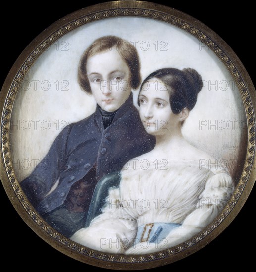 WINTERHALTER F J 1806-?
RETRATO DE DOS NIÑOS - TONDO - S XIX
MADRID, COLECCION MARQUES TORRELAGUNA
MADRID