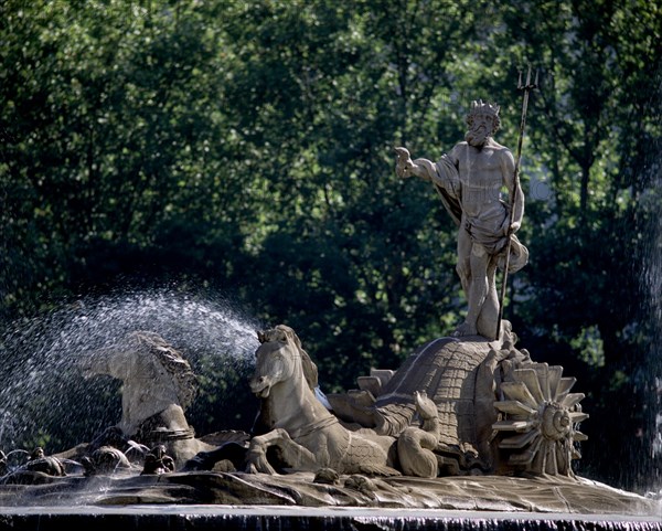 MENA JUAN PASCUAL DE 1707/1784
DETALLE DE LA FUENTE DE NEPTUNO - 1780-84
MADRID, PLAZA DE CANOVAS DEL CASTILLO
MADRID

This image is not downloadable. Contact us for the high res.
