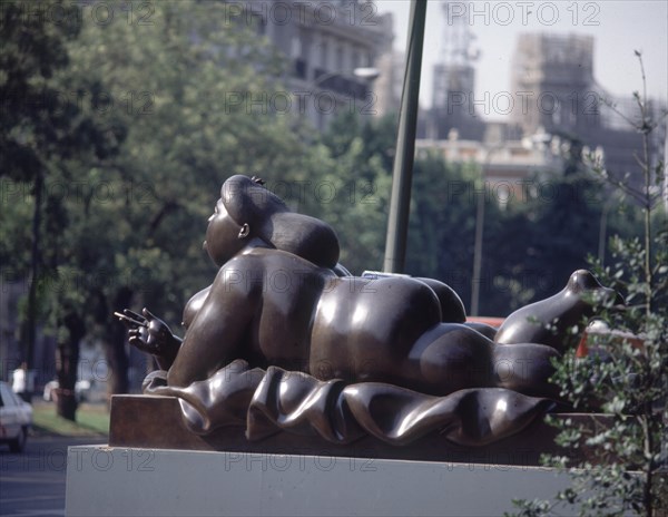 BOTERO FERNANDO 1932
MUJER CON CIGARRO - 1987 - VISTA LATERAL
MADRID, EXPOSICION BOTERO
MADRID

This image is not downloadable. Contact us for the high res.