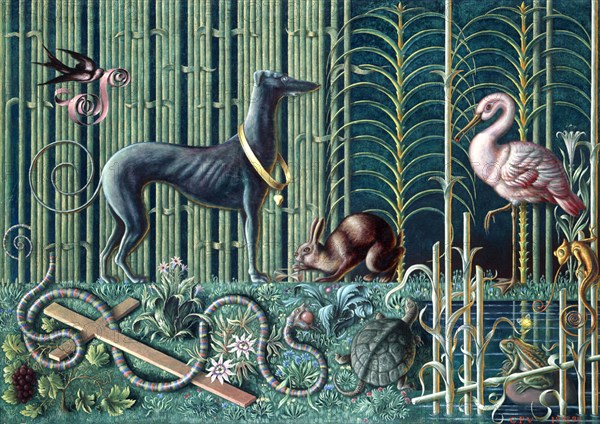 PEREZ VILLALTA GUILLERMO 1948-
LOS EMBLEMAS DEL AMOR - 1998/99 - 141x200 cm - TEMPLE/LIENZO
MADRID, GALERIA SOLEDAD LORENZO
MADRID

This image is not downloadable. Contact us for the high res.
