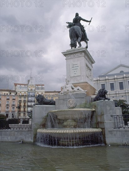 Tacca, Equestrian statue of Philip IV