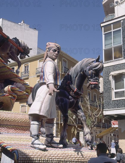 FALLA EN LAS FIESTAS DE SAN JOSE
DENIA, FALLAS DEL 2000
ALICANTE

This image is not downloadable. Contact us for the high res.