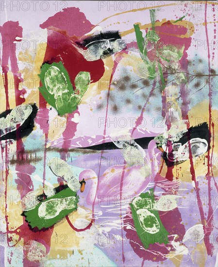 GALINDO JORGE 1964/
JOYA ORIENTAL- 2000 - 180x150 - O/T
MADRID, GALERIA SOLEDAD LORENZO
MADRID