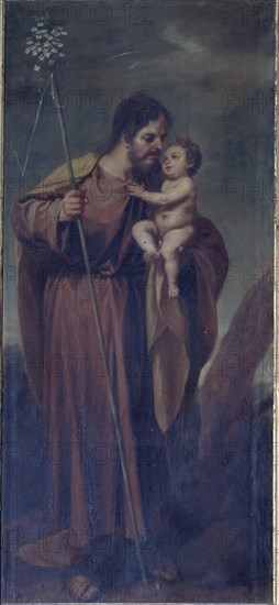 CANO ALONSO 1601/1667
SAN JOSE Y EL NIÑO - RETABLO NUESTRA SEÑORA DE LA PAZ
GETAFE, IGLESIA DE SANTA MARIA MAGDALENA
MADRID

This image is not downloadable. Contact us for the high res.