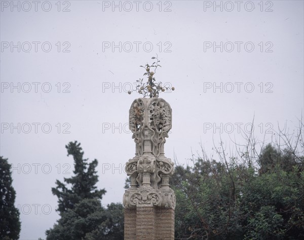 GAUDI ANTONI 1852-1926
REMATE ARQUITECTONICO - NARANJO DE ANTIMONIO - 1884-87
BARCELONA, FINCA GUELL
BARCELONA

This image is not downloadable. Contact us for the high res.