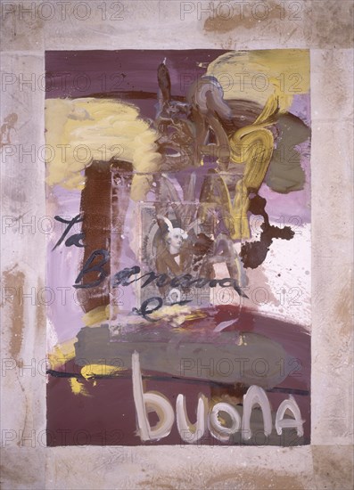 SCHNABEL JULIAN 1951-
(SIN TITULO) - COLLAGE
MADRID, COLECCION SOLEDAD LORENZO
MADRID