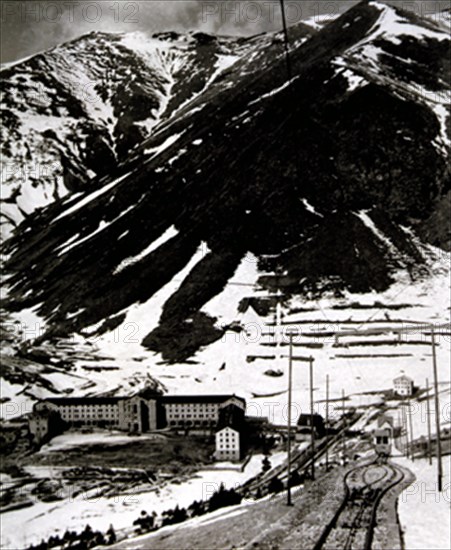 CREMALLERA DE NURIA - SANTUARIO SITUADO EN EL VALLE DEL PIRINEO
CARALPS, SANTUARIO DE NURIA
GERONA