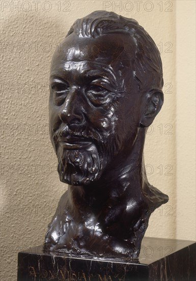 BUSTO DE BRONCE DE DON NICOLAS URGOITI - 43x20x28 - S XX
MADRID, COLECCION URGOITI
MADRID