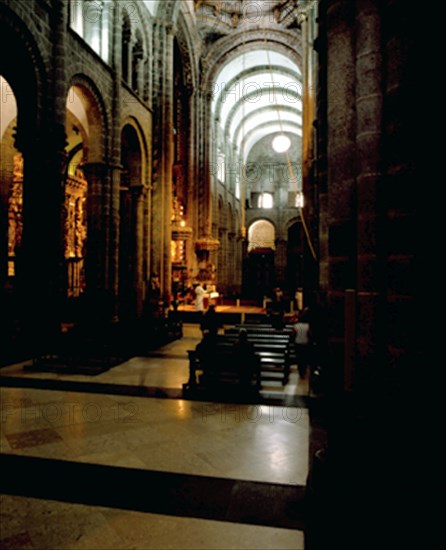 INTERIOR - NAVE DEL CRUCERO
SANTIAGO DE COMPOSTELA, CATEDRAL
CORUÑA