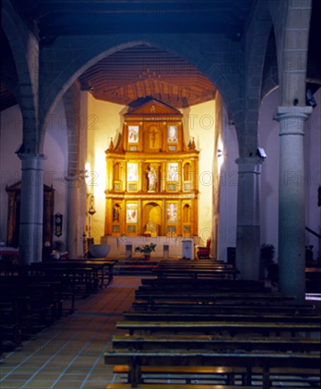 INTERIOR
VILLAMANTA, IGLESIA DE SANTA CATALINA
MADRID
