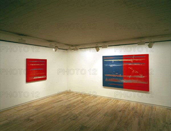 BROTO JOSE MANUEL 1949/
INTERIOR DE LA SALA DE EXPOSICIONES - 2001
MADRID, GALERIA SOLEDAD LORENZO
MADRID