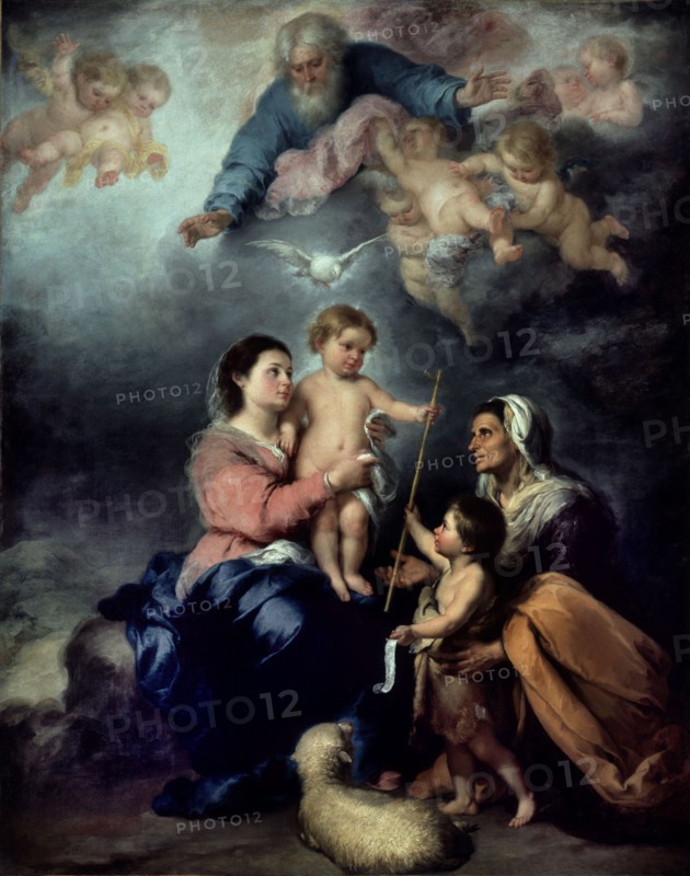 Murillo, The Virgin of Seville or The Holy Family