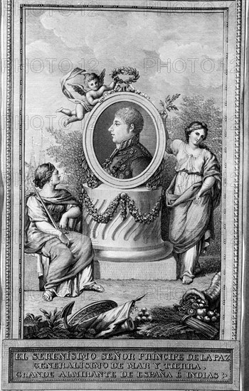 MARTINEZ DE CASTRO
GODOY PRINCIPE DE LA PAZ  GENERALISIMO DE MAR Y TIERRA- GRANDE ALMIRANTE DE ESPAÑA E INDIAS
MADRID, MUSEO MUNICIPAL
MADRID

This image is not downloadable. Contact us for the high res.