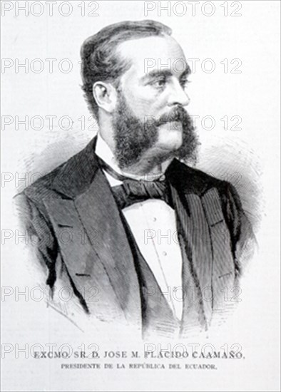 DON JOSE MARIA PLACIDO CAAMAÑO PRESIDENTE DE LA REPUBLICA DE ECUADOR - GRABADO S XIX
MADRID, BIBLIOTECA NACIONAL
MADRID

This image is not downloadable. Contact us for the high res.