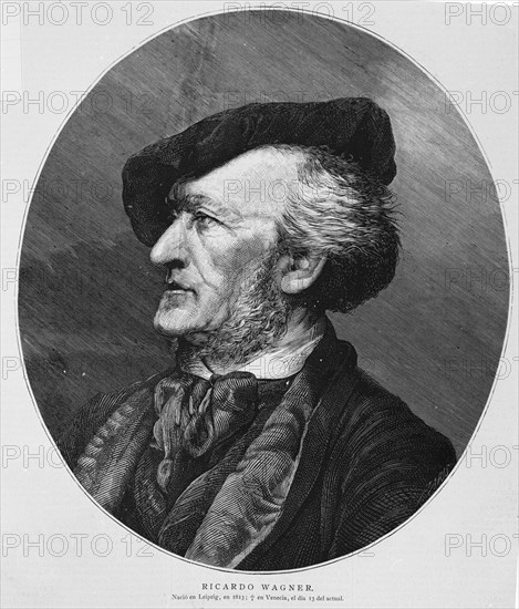 RETRATO DE RICHARD WAGNER - COMPOSITOR ALEMAN 1813/83
MADRID, BIBLIOTECA NACIONAL
MADRID

This image is not downloadable. Contact us for the high res.