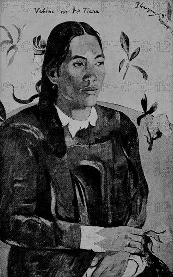 GAUGUIN PAUL 1848/1903
VAHINE NO TE TIARE (MUCHACHA CON UNA FLOR) - 1891 - FOTOGRAFIA EN BLANCO Y NEGRO
MADRID, BIBLIOTECA NACIONAL
MADRID

This image is not downloadable. Contact us for the high res.