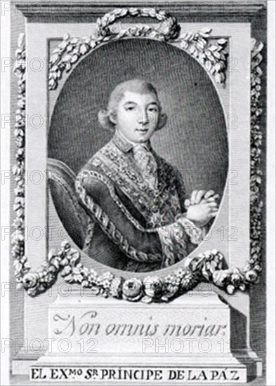 MANUEL GODOY ALVAREZ DE FARIA - (1767/1851) - POLITICO  ESPAÑOL Y 1º MINISTRO DE CARLOS IV
MADRID, BIBLIOTECA NACIONAL GRABADO
MADRID

This image is not downloadable. Contact us for the high res.