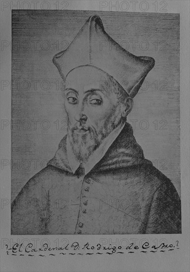 PACHECO FRANCISCO 1564/1644
RODRIGO DE CASTRO - LIBRO DE RETRATOS DE ILUSTRES Y MEMORABLES VARONES - 1599
Madrid, Lazaro Galdiano museum