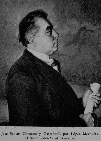 LOPEZ MEZQUITA JM 1883/1954
JOSE SANTOS CHOCANO - 1875/1934 - POETA Y PERIODISTA PERUANO
NUEVA YORK, HISPANIC SOCIETY
EEUU