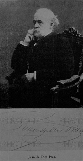 JUAN DE DIOS PEZA - 1852/1910 - POETA Y DRAMATURGO MEXICANO

This image is not downloadable. Contact us for the high res.