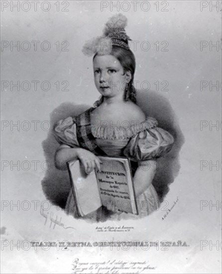 COSTA  
REINA ISABEL II DE ESPAÑA CON LA CONSTITUCION DE 1812
MADRID, MUSEO MUNICIPAL
MADRID

This image is not downloadable. Contact us for the high res.