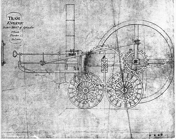 TREVITHICK RICHARD 1771/1833
LOCOMOTORA DE VAPOR - 1804
Grabados sin documentar

This image is not downloadable. Contact us for the high res.