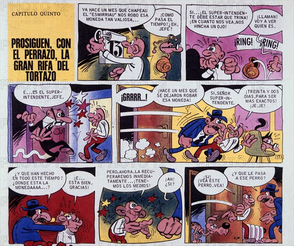 IBAÑEZ FRANCISCO 1936-
VIÑETAS DE UN COMIC DE MORTADELO Y FILEMON
MADRID, COLECCION PARTICULAR
MADRID

This image is not downloadable. Contact us for the high res.