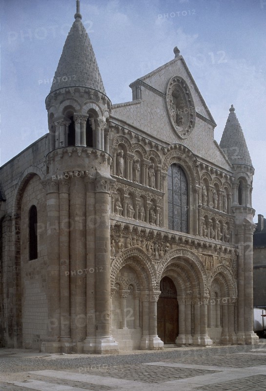 Romanesque facade