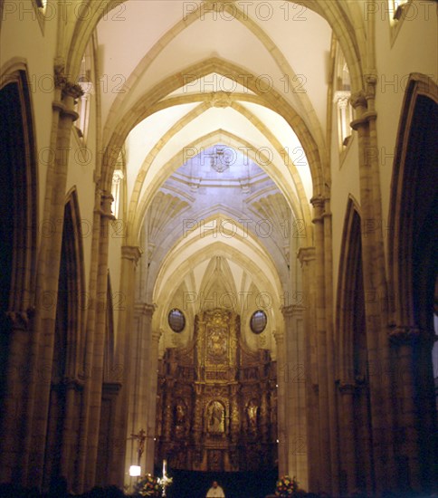 INTERIOR - CATEDRAL GOTICA CONSTRUIDA EN EL S XIV RECONSTRUIDA DESPUES DEL INCENDIO DE 1941
SANTANDER, CATEDRAL
CANTABRIA

This image is not downloadable. Contact us for the high res.