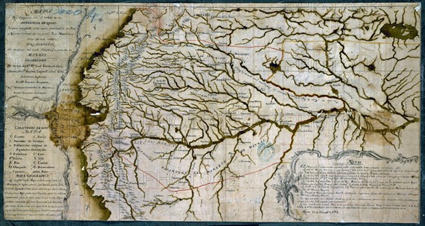 REQUENA FRANCISCO
MAPA QUE COMPRENDE TODO EL DISTRITO DE LA AUDIENCIA DE QUITO - 1779
MADRID, ARCHIVO HISTORICO MILITAR
MADRID

This image is not downloadable. Contact us for the high res.