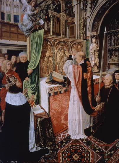 MAESTRO DE SAN GIL
LA MISA DE SAN GIL - 1500 - TECNICA MIXTA/TABLA - 616x457 - nº Cat 4681
LONDRES, NATIONAL GALLERY
INGLATERRA