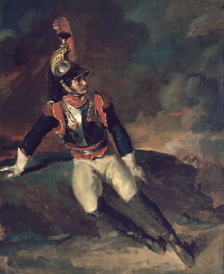 GERICAULT THEODORE 1791/1824
LANCERO HERIDO SENTADO SOBRE UN MONTICULO - S XIX - ROMANTICISMO FRANCES
PARIS, MUSEO LOUVRE-INTERIOR
FRANCIA

This image is not downloadable. Contact us for the high res.