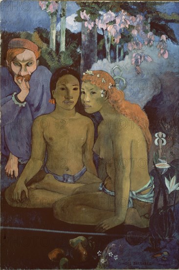 GAUGUIN PAUL 1848/1903
CUENTOS PRIMITIVOS - 1902 - O/L - 131,5x90,5 - POSTIMPRESIONISMO FRANCES
ESSEN, MUSEO FOLKSWANG
ALEMANIA