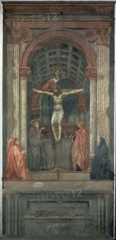 Masaccio, La Trinité