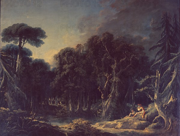 BOUCHER FRANÇOIS 1703/70
EL BOSQUE - S XVIII - ROCOCO FRANCES
PARIS, MUSEO LOUVRE-INTERIOR
FRANCIA

This image is not downloadable. Contact us for the high res.