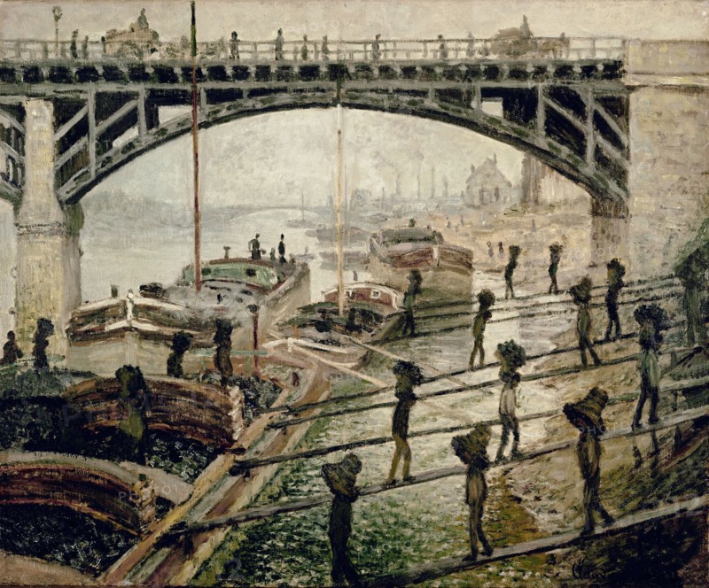 Monet, Les Déchargeurs de charbon