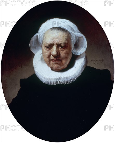 Harmenszoon Van Rijn Rembrandt, called Rembrandt (1606-1669)
RETRATO DE UNA OCTOGENARIA - 1634 - O/L - 68x54 - BARROCO HOLANDES
LONDRES, NATIONAL GALLERY
INGLATERRA

This image is not downloadable. Contact us for the high res.