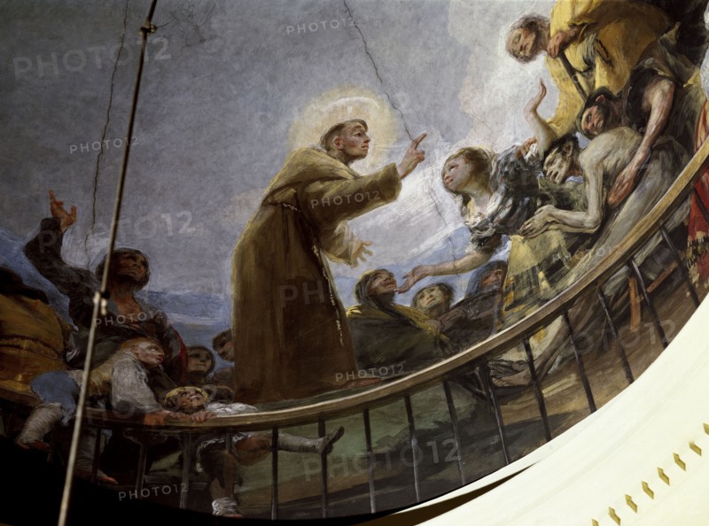 Goya, The Miracle of Anthony of Padua (detail)