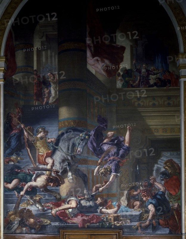 Delacroix, Heliodore chassé du Temple
