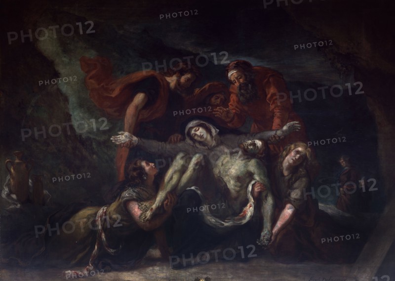 Delacroix, La pietà